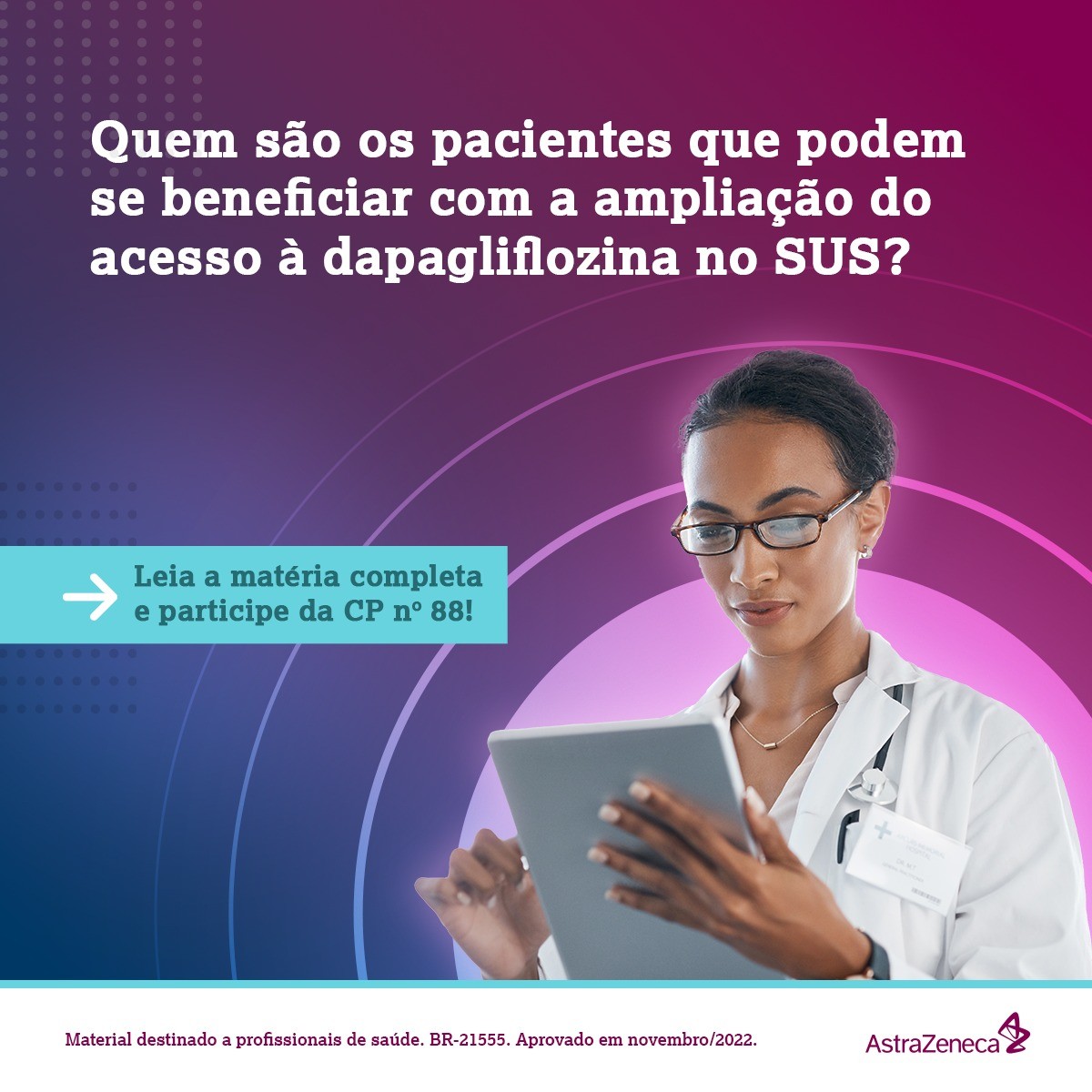 Consulta pública avalia tratamento no SUS para pacientes com